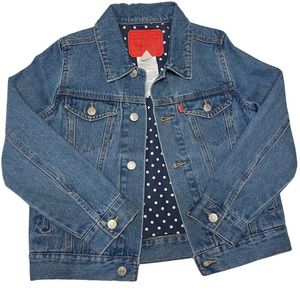 Girl’s Levi Denim Jacket NWOT Size Small